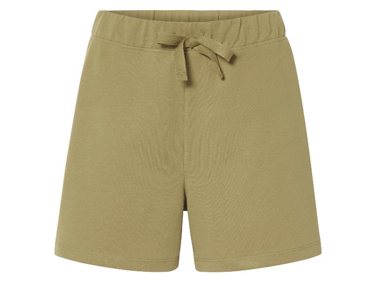 Shorts vert olive avec cordon.