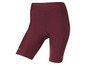 Cuissard de vélo femme couleur bordeaux.