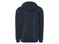Sweat-shirt à capuche bleu marine