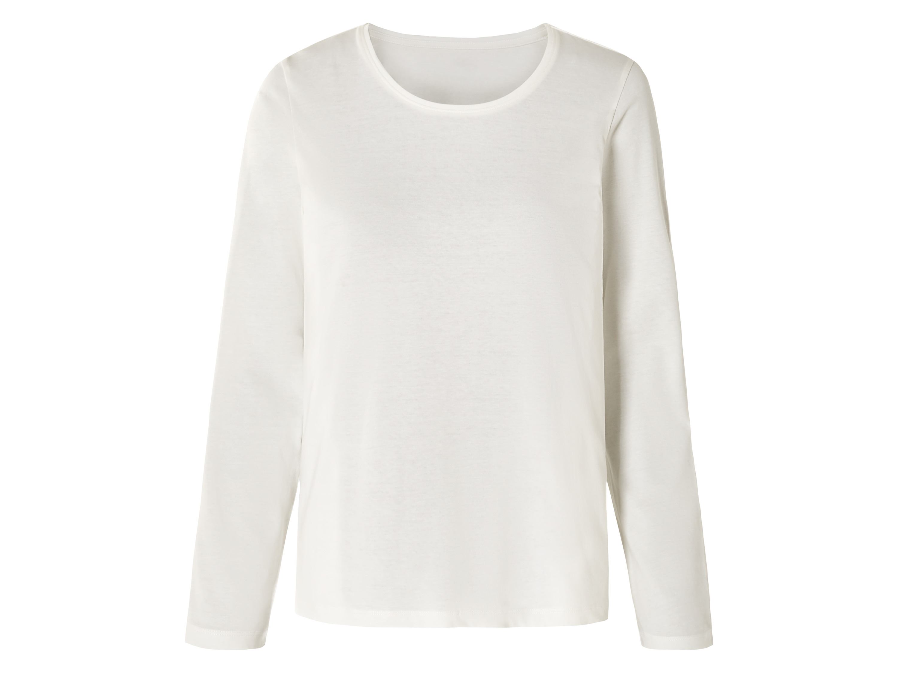 esmara® T-shirt manches longues femme (blanc)