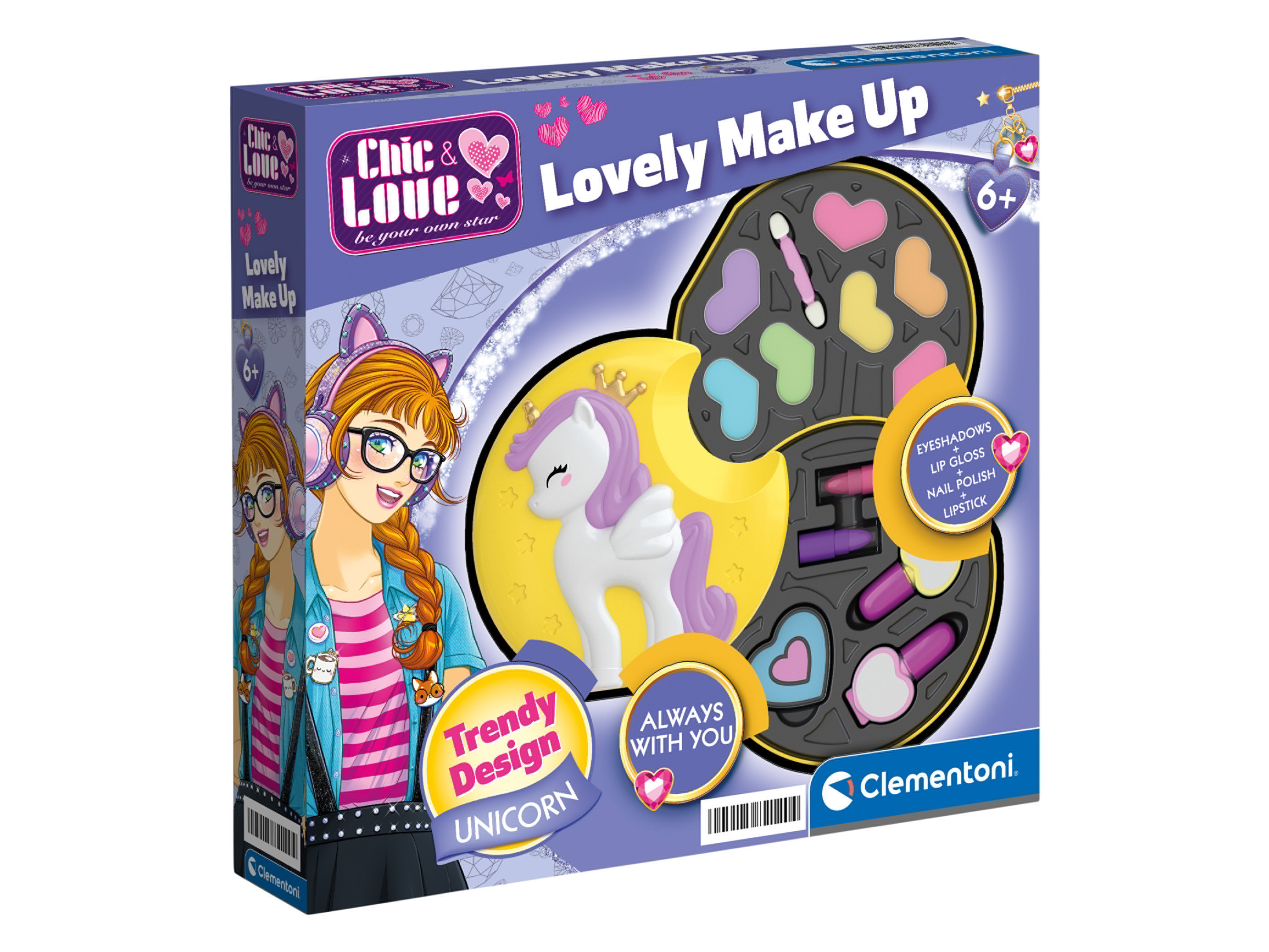 Clementoni Coffret maquillage enfant (Maquillage - Cheval)
