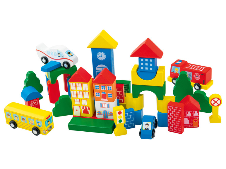 Aller en mode plein écran : Playtive Baril de jouets en bois - Image 5