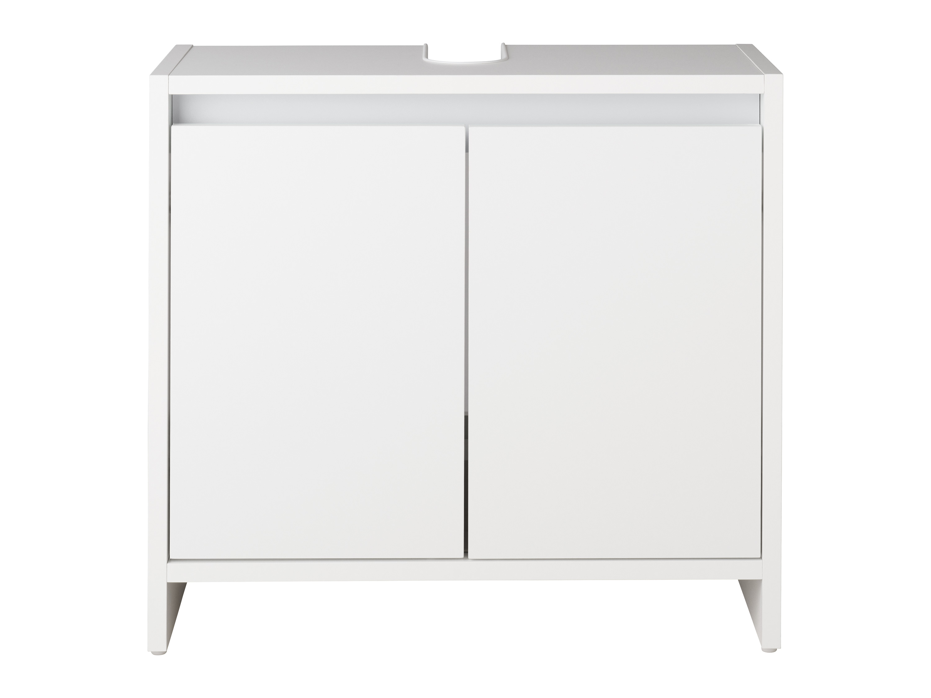 LIVARNO home Meuble sous-vasque Oslo, 60 x 55 x 28 cm, blanc