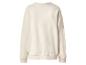 Sweat-shirt beige à manches longues, vue de dos.