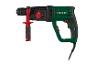 Perceuse-perforateur Parkside : outillage électrique vert et rouge.