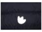 Doudoune bleu foncé avec logo réfléchissant