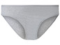 Slip en coton gris