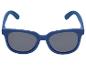 Lunettes de soleil bleues avec verres foncés