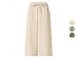 Pantalon large beige avec cordon de serrage, avec options de couleur à côté.