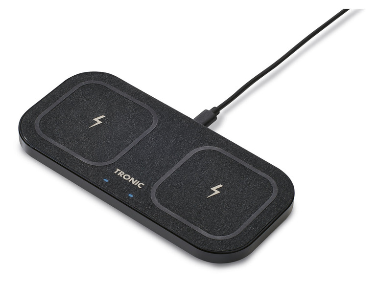 Chargeur sans fil avec deux zones de charge de Tronic.