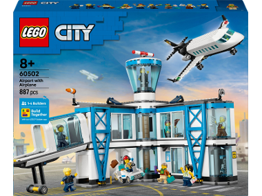 LEGO® CITY 60502 L'aéroport et l'avion