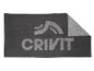 Serviette de bain Crivit grise foncée.