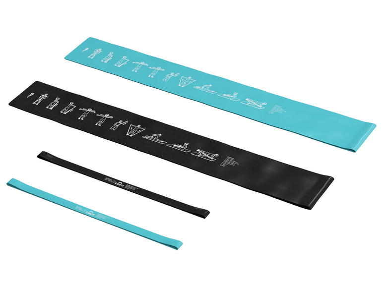 CRIVIT Set de bandes de fitness, 4 pièces 3