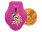 Gaufrier Paw Patrol de Bestron avec une gaufre cuite.