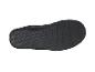 Semelle de chaussures noire avec une texture en relief.