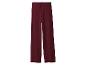 Pantalon large femme bordeaux à paillettes