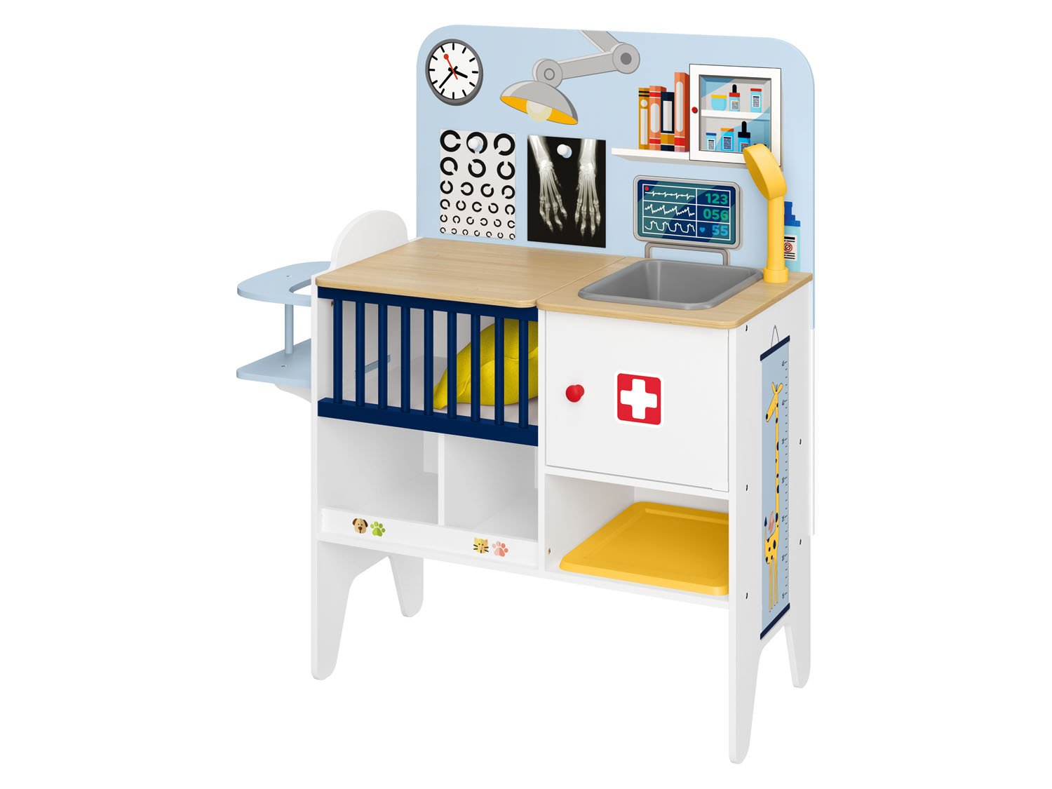Playtive Clinique pour bébé et vétérinaire 2 en 1