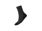 Chaussette noire avec logo VIT blanc et talon renforcé.