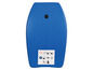 Bodyboard bleu pour sports nautiques.