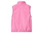 Gilet polaire rose, vue de dos