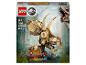 Ensemble de construction LEGO Jurassic World Crâne de Triceratops fossile de dinosaure