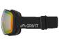 Masque de ski Crivit noir avec des verres colorés.