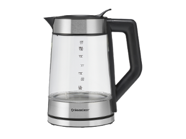 SILVERCREST® Bouilloire numérique en verre