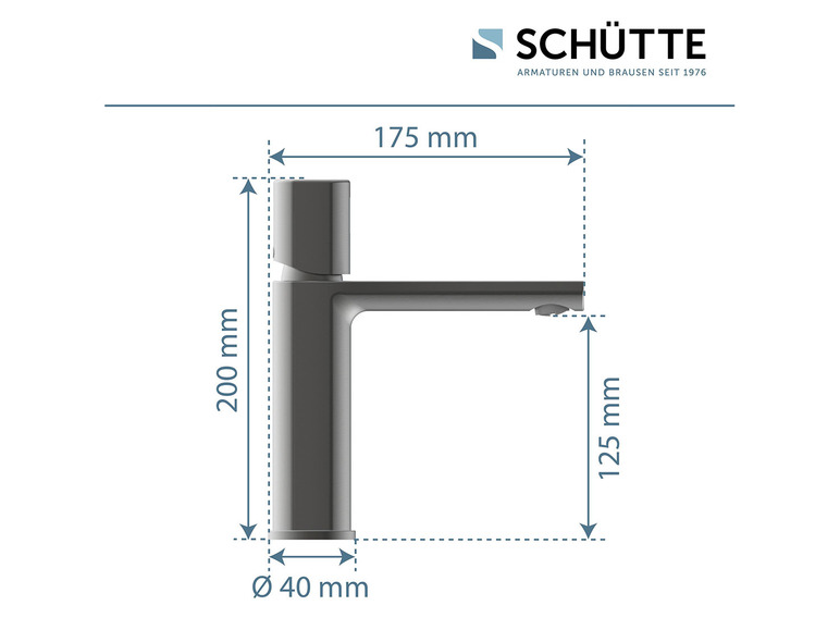 Aller en mode plein écran : Schütte Mitigeur robinet de lavabo New York, avec valve pop-up adaptée - Image 30