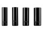 Quatre douilles noires de 1/2 pouce, tailles 17 mm, 19 mm, 21 mm et 23 mm.