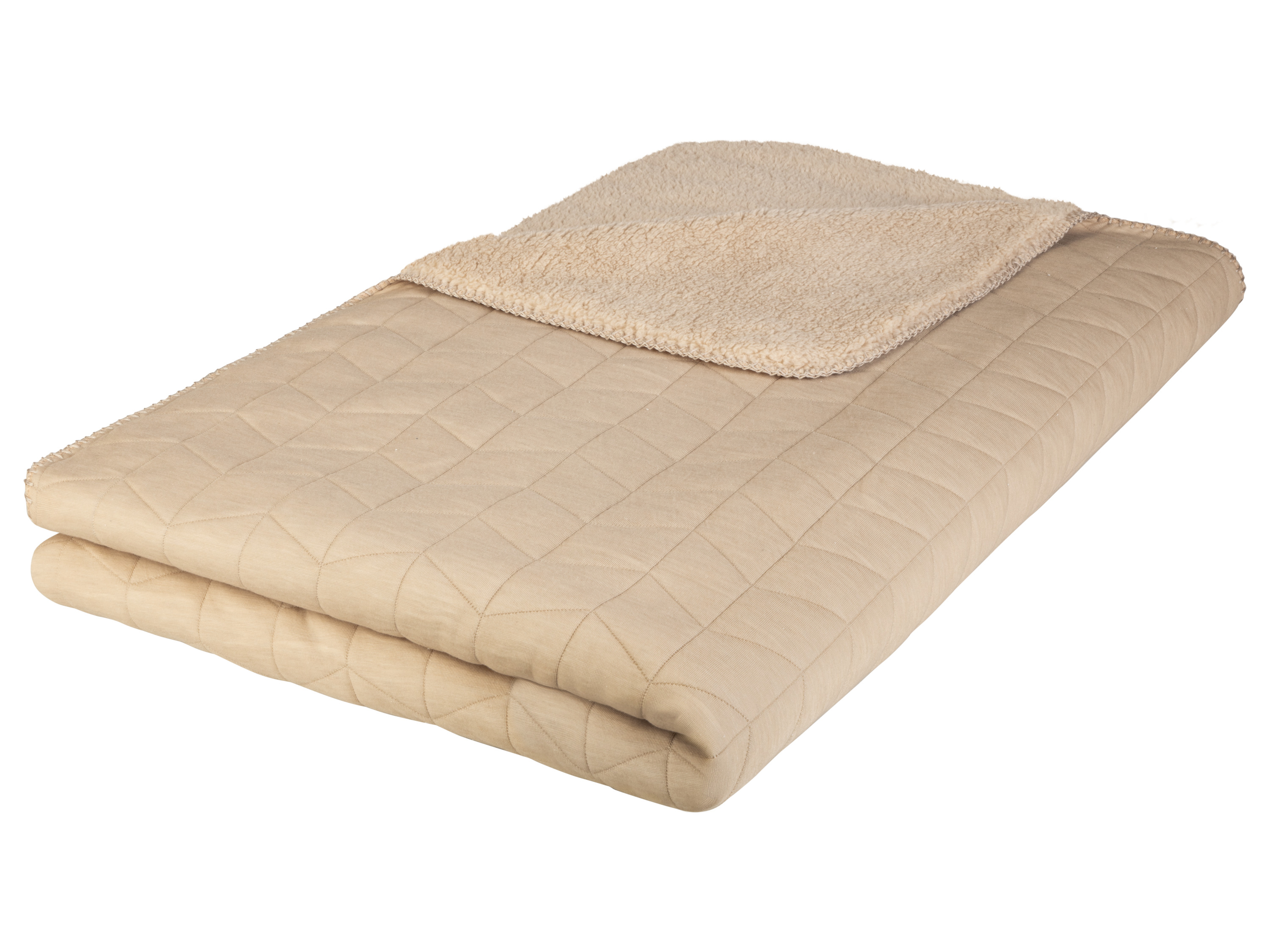 LIVARNO home Plaid, 150 x 200 cm (beige)