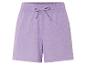 Shorts lilas à cordon : vêtement d'été léger.