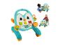 Trotteur FISHER-PRICE en forme de pingouin avec jouets interactifs.
