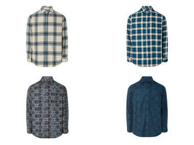 LIVERGY® Chemise en flanelle homme