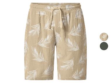 ESMARA MEN Short en mousseline pour hommes