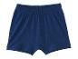 Caleçon boxer bleu en coton pour homme