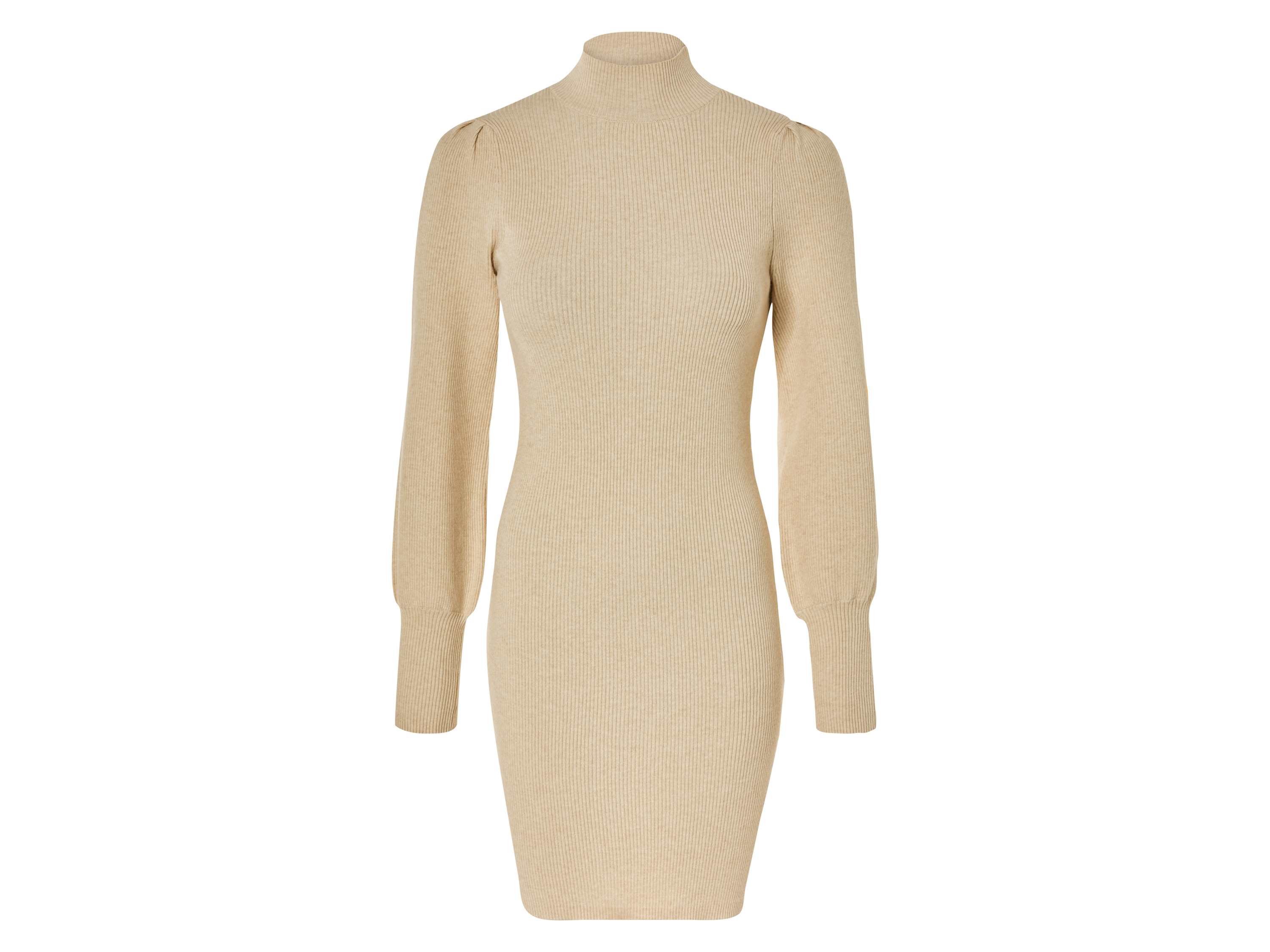 esmara® Robe pull en tricot femme (beige, S(34/36))