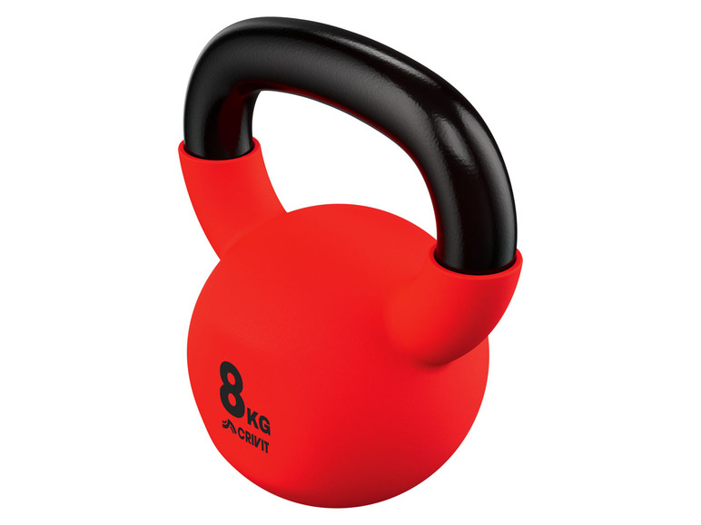 Aller en mode plein écran : CRIVIT Kettlebell de 8 kg, en fonte massive - Image 4