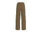 Pantalon large pour femme marron, vue arrière