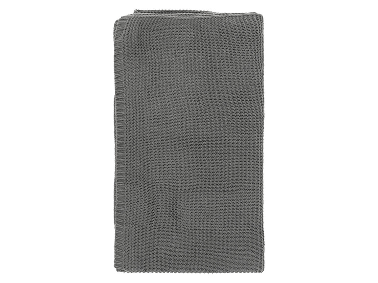 Aller en mode plein écran : LIVARNO home Plaid en maille, 130 x 150 cm - Image 8