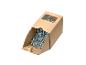 Boîte en carton de vis à bois.