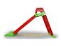 Toboggan rouge et vert pour enfants de la marque Jamara.