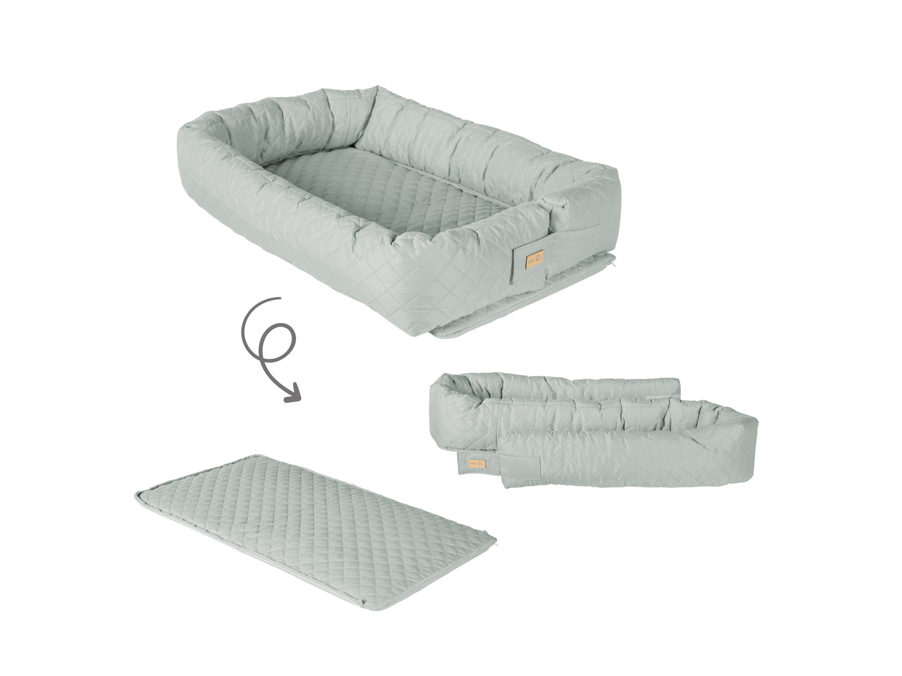ROBA Transat 3en1 Babylounge (vert givré)