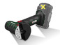 Une meuleuse d'angle sans fil Parkside X20VTEAM avec un disque.