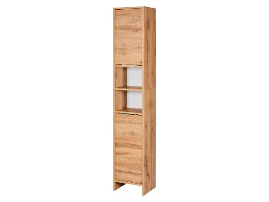 LIVARNO home Colonne de salle de bains Verona, 33,1 x 179,4 x 28,1 cm, imitation chêne