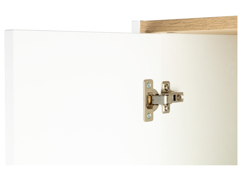 Aller en mode plein écran : LIVARNO home Colonne de salle de bains, 32 x 180,5 x 28 cm, blanc - Image 6