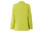 Veste blazer jaune citron, coupe droite.