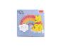 Puzzle en bois Winnie l'ourson de Trefl avec arc-en-ciel et nuage.