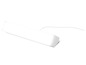 Lampe LED blanche avec un design fin et moderne.