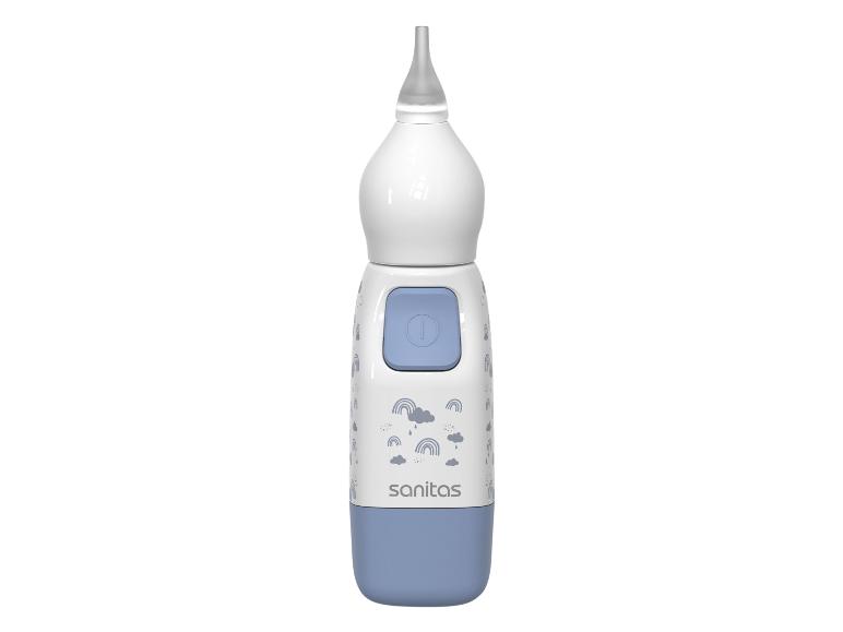 Aspirateur nasal électrique pour bébé avec motif nuages et arcs-en-ciel