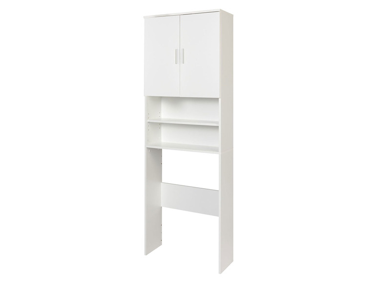 Aller en mode plein écran : LIVARNO home Meuble pour lave-linge Liverpool, 64,5 x 190 x 25 cm, blanc - Image 4